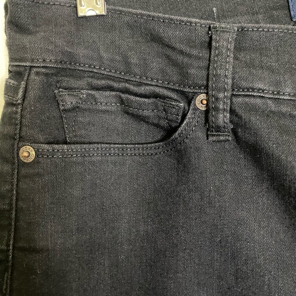 Lucky Brand Mid Rise Sofia Boot Cut (Re-Hemmed 26"Inseam) Black Denim Jeans.Sz8 - Picture 6 of 16